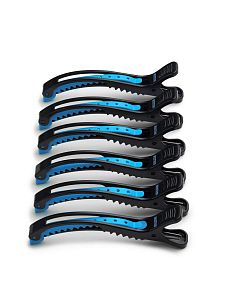 Зажимы крокодилы Mustang ZM-08 Синий